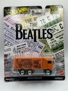 Hot Wheels Premium Pop Culture The Beatles Hiway Hauler Diecast Car Real Riders - Bild 1 von 5