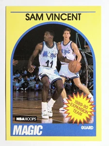 1990 Hoops 100 Superstars #69 Sam Vincent - Picture 1 of 2