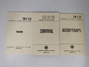 Department of the Army - 3 Manuals: FM 5-31/ TM 5-725/ FM 21-76 - Foto 1 di 6