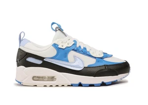 FJ4798-100 Nike Air Max 90 Futura Blanco/Azul Mujer Calzado Deportivo Mujer... - Imagen 1 de 7
