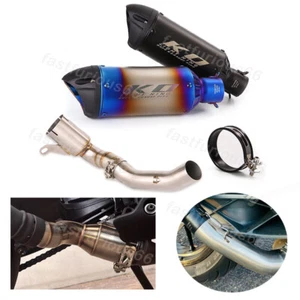 Silenciador modificado de tubo de escape de enlace medio 51 mm para Duke 125 250 390 RC390 2021-2023 - Imagen 1 de 14