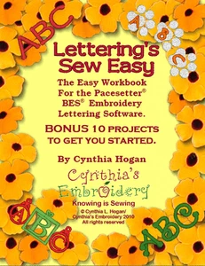 Lettering's Sew fácil bonificación 10 proyectos para empezar - por Cynthia Hogan - Imagen 1 de 1