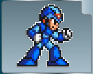 MEGA MAN X Sprite Vinyl Aufkleber #1 Auto LKW Laptop Aufkleber Megaman X - Bild 1 von 1