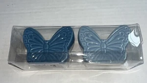 Dolly Parton blau SCHMETTERLING SALZ & PFEFFER SET Streuer KÜCHE KERAMIK DG - Bild 1 von 3