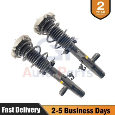 2x Front Shock Strut Assys w/EDC For BMW 3 4 Series F30 F31 F32 330i 435i xDrive - Image 1 of 4