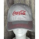NEW Coca Cola Women’s Gray Red Baseball Hat Cap Adjustable One Size Collectible