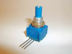 Bourns Potenziometro 25K Ohm Conico Lineare, Vaso 1/4" Albero, 91A1A-B24-B17 FS - Foto 1 di 1