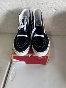 VANS Sk8-Hi Unisex Unify Black High Top Lace Up Athletic Sneakers Size M8 W9.5 - Picture 1 of 8