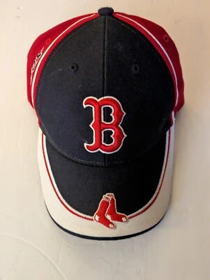Boston Red Sox Adjustable Baseball Hat MLB W/ Sticker Twins Enterprise Inc.  - Image 1 of 4