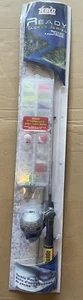 Zebco Spincast Fishing Rod And Reel Combo Tackle Wallets Ready Tackle Series - Picture 1 of 2