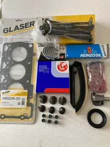 REBUILD KIT SMART CAR 600cc 599cc PISTON RINGS EXHAUST VALVES TIMING CHAIN KIT  - Picture 1 of 1