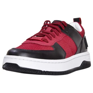 Hugo Boss Kilian_TENN_MXMT Herren Sneaker Schnürschuhe offen rot - Bild 1 von 48