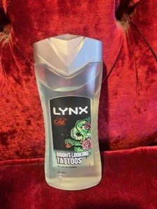 Lynx Tattoo Shower Gel **RARE AND DISCONTINUED ** New. Unopened / 300ml - Picture 1 of 1