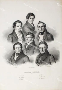 Berlin Theater Schauspieler Ludwig Devrient Krüger Lemm Weiss Stawinsky Beschort - Picture 1 of 1