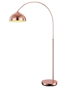 LUXUS STEHLAMPE STEH LEUCHTE STANDLEUCHTE LESELAMPE LESE LEUCHTE KUPFER 52005075 - Bild 1 von 4