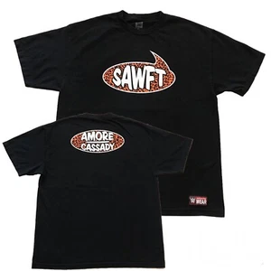 NEW IN BAG - WWE SAWFT Enzo Amore Big Cass T-Shirt Men X-Large Black XL - Picture 1 of 2
