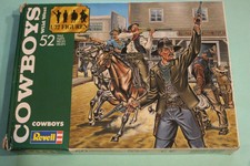 REVELL 1/72 - AMERICAN COW-BOYS  - SCATOLA COMPLETA RARA - VINTAGE LOOSE