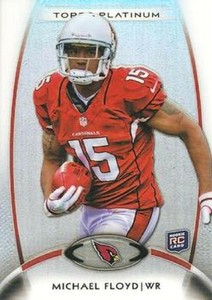 2012 Topps Platinum #117 Michael Floyd RC Arizona Cardinals
