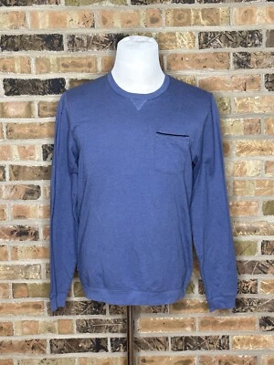 Travis Mathew Lightweight Pocket Golf Blue Mens Sweater Medium - Image 1 of 4