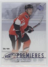 2007-08 Upper Deck Ice Premieres /99 Nick Foligno Level 4 #224 Rookie RC