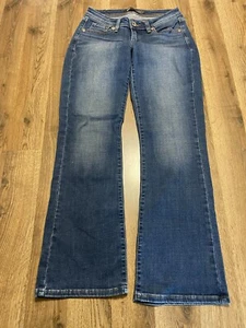 Levi's Jeans, Women's Size 4, Blue, Denim, Curvy 529 Bootcut, Pockets - Picture 1 of 12