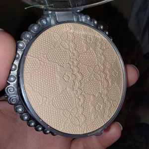 HTF Physicians Formula RETRO GLOW Face Lace Powder Compact Minimize Pores, Shine - Picture 1 of 6