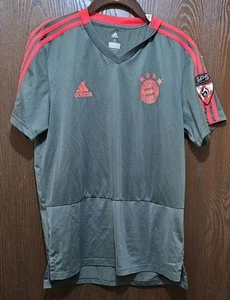 Adidas grau & rot FC Bayern München Fußball Trikot Climacool Herren klein - Bild 1 von 2