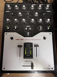 ECLER HAK 360 Battle DJ Mixer with Eternal Crossfader and 2 Channels - Picture 1 of 5