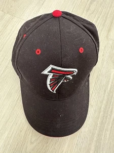 Atlanta Falcons NFL schwarz Mütze Herren OSFM Riemen hinten Kappe NEU - Bild 1 von 3
