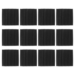 12 Pack Self-Adhesive Acoustic Panels, Sound Proof Foam Panels, High4606 - Picture 1 of 7