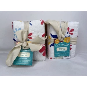 The Pioneer Woman Sham Set Mazie Medallion 2 Pk Set Quilted Charming - Picture 1 of 10