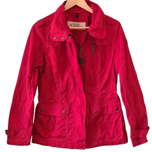 Fuchs Schmitt Red Utility Jacket Outdoor Hiking Athleisure M Packable Light - Picture 1 of 9