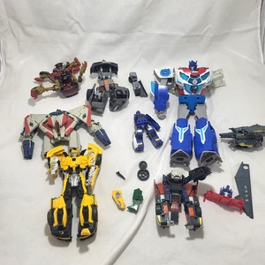 Transformers Junk Lot - Parts, Damaged, Incomplete Figures Optimus Starscream - Picture 1 of 13