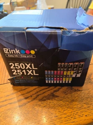 E-Z Ink (TM) Compatible Ink Cartridges Replacement for Canon 250 251 PGI-250XL. - Image 1 of 3