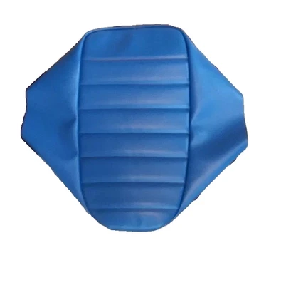 Cubierta de asiento hecha a mano plisada azul HONDA 185S ATC azul 1981-83 Foto 1 de 2
