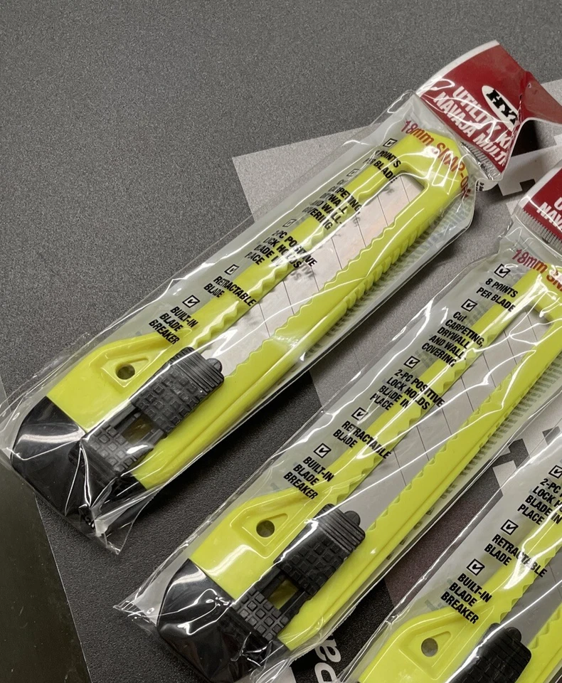 Faca utilitária 2X HYDE 18mm SNAP OFF 42047 - Imagem 1 de 1