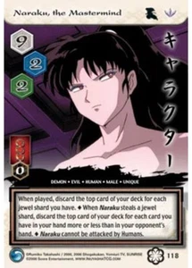 Juego de cartas coleccionables InuYasha Naraku The Mastermind (lámina) - Saisei #118 - Imagen 1 de 2