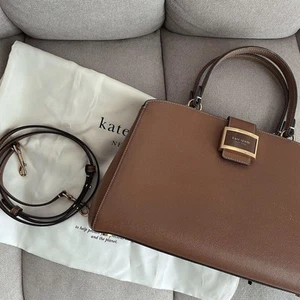 Kate Spade Katie Satchel Handbag brown - Picture 1 of 12