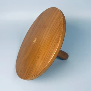 VINTAGE WOODEN BUTTER PRESS WORKER - Picture 1 of 7