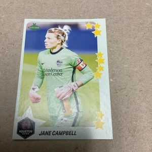 Tarjeta estrella del juego Parkside NWSL Vol1/2 Houston Dash Jane Campbell 2021 - Imagen 1 de 6