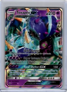 Pokémon Holo Toxapex GX 57/145 Ultra Rare SM - Guardians Rising NM - Picture 1 of 2