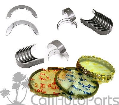 96-00 Honda Civic Del Sol 1.6L D16Y D16Y7 D16Y8 Rings Set & Main Rod Bearings - Image 1 of 4