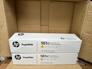HP 981YC Toner Schwarz Magenta Yellow - ExtraHigh Yield PageWide - Patrone NEU - Bild 1 von 6