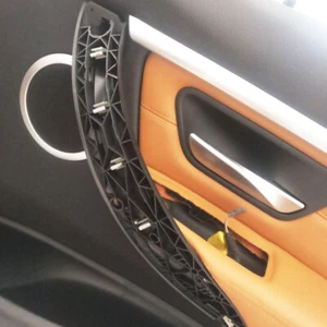 For BMW 3 Series F30 F32 F33 F36 Front Left Inner Door Handle Pull Trim Cover - Foto 1 di 4
