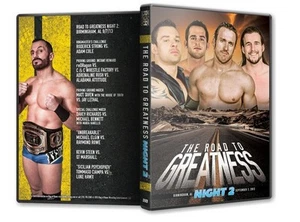 ROH Wrestling: The Road to Greatness Night 2 DVD, Michael Bennett Adam Cole - Imagen 1 de 1