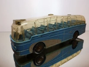 METTOY MTY920 GREAT BRITAIN BUS COACH - BATTERY - L28.5cm VERY RARE - GOOD - Imagen 1 de 12