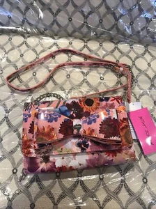 Bolso bandolera Betsey Johnson XODANI billetera arco floral nuevo con etiquetas - Imagen 1 de 11