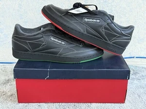 Reebok Adult x Club C 85 Sneakers for Mens Size 13 Human Rights Now Shoe NEW - Picture 1 of 15