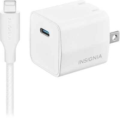 Insignia™ - 30W USB-C Super-Fast Charge Kit for iPhone 14 Pro Max, iPhone 14 - Image 1 of 3