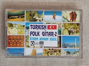 TURKISH FOLK GUITAR - ETHEM ADNANA ERGIL - cassette  -  excellent - Picture 1 of 2